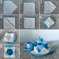 Ce sont les premières impressions qui comptent! Pliage De Serviettes En Papier Pour N Importe Quelle Occasion
