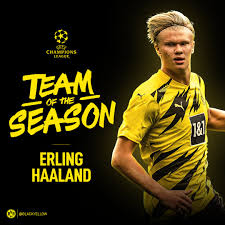 Real madrid, dünya futbolunun genç hücum yetenekleri erling haaland ve kylian mbappe'yi kadrosuna katmayı planlıyor. Borussia Dortmund On Twitter Congratulations To Erling Haaland On Being Named To The 19 20 Champions League Team Of The Season