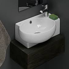 Browse a wide selection of bathroom sink designs, including pedestal sinks and undermount or vessel sink options in a variety of finishes and materials. Cerastyle 001300 U Bathroom Sink Mini Nameek S