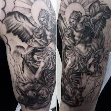 Lo nuevo en el colegio san gabriel arcángel. Interesantes Tatuajes De San Miguel Con Fuertes Significados Tatuajeclub Com