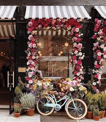 Pin By Fiona Cucek On Boutique Outdor Flower Shop Floral Shop Coffee Shop Design