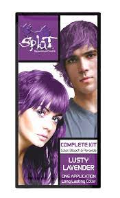 Splat Lusty Lavender Hair Color Kit Semi Permanent Purple Dye Walmart Com In 2021 Dyed Hair Purple Splat Hair Color Best Purple Hair Dye