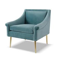 Sandy Wilson Home Eryk Arctic Blue Accent Chair S60150 894 The Home Depot In 2020 Blue Accent Chairs Accent Chairs Cheap Comfy Chairs
