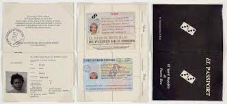 Passport is an unincorporated community in richland county, illinois, united states. Harvard Art Museums Sur Twitter Crossinglines Begins With A Passport Walk Up Closer To It And It Becomes Clear The Passport Is A Fabrication A Spanglish Document Created By Puerto Rican