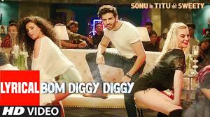 Bom Diggy Diggy Lyrical Video Zack Knight Jasmin Walia Sonu Ke Titu Ki Sweety Download This Video Great Video W Zack Knight Songs New Hindi Songs