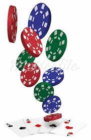 Playing Cards Four Aces And Poker Chips On White Background Stock Photos Poker Chips Cards Poker