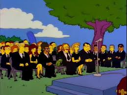 He is credited with writing the largest number of simpsons episodes. On This Day In Simpsons History On Twitter Guests At Krusty S Funeral Included Sideshow Luke Perry Sideshow Raheem Don King And Simpsons Writer John Swartzwelder With A Kermit The Frog Puppet Https T Co Exqayzfhya