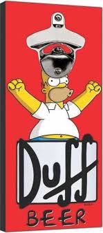 In this episode, homer becomes a crusader for safety in springfield and is promoted to safety inspector at springfield nuclear power plant. Abridor De Garrafa Magnetico Com Ima Parede Cerveja Bar Churrasco Desenho Simpsons Homer Duff Colorido Madeiramadeira