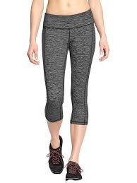 Women S Old Navy Active Microstripe Compression Capris Old Navy Workout Pants Women Active Wear Pants Leggings Are Not Pants