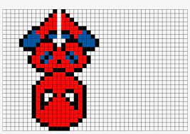Vous ne trouverez pas plus simple que la pokéball ! Pixel Art Spiderman Facile Transparent Png 880x581 Free Download On Nicepng