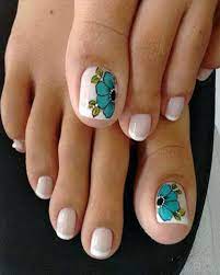 Decoración de uñas anaranjado/diseño de uñas flor/uñas decoradas de los pie paso a paso. Decoracion De Unas Para Pies Mariposas Y Flores Decoracion De Unas