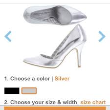 Christian Siriano For Payless Size 7 Silver Pumps