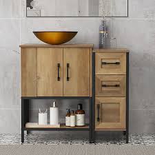 35 Bathroom Vanity With Tempered