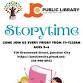 JCPL Storytime (Ages 0-6) event image