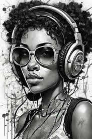 Monique painted by Paige Summers