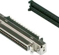 Rectangular Connectors - IEEE1284 Half-Pitch, Plug, Panel-Mount  Installation, Press-Fit