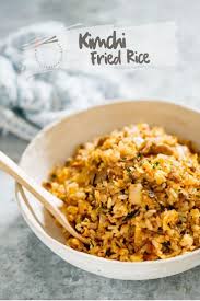 Kimchi Fried Rice Recipe Kimchi Fried Rice Fried Rice Entree Recipes
