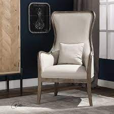 Delroy armless chair, gray, 2 per box. Chenin Accent Chair Stone Uttermost Accent Chairs Chair Accent Furniture