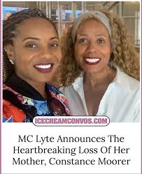 My deepest and sincerest condolences to MC Lyte and her family