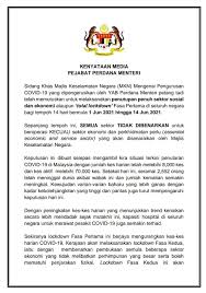 Menurutnya, tindakan kerajaan untuk tidak melaksanakan total lockdown juga dilihat memberi kelegaan dan kegembiraan kepada 1.5 juta peniaga kecil. Rh3oziid8pj7km