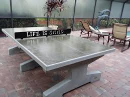 Concrete Ping Pong Tables Outdoor Table Tennis Table Outdoor Ping Pong Table Diy Pool Table