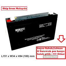 Jenis peralatan kereta mainan elektrik enjin generator. Bateri Kereta Mainan Toy Car Battery 6v 7ah Rechargeable Sealed Lead Acid Cell B Shopee Malaysia