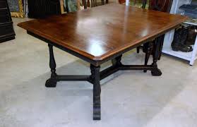 Like every painted furniture makeover make sure to thoroughly sand and prep your piece. Vintage Wood Kitchen Table Fanpageanalytics Home Design From Cleaning Antique Kitchen Tables Pictures