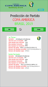 El torneo se reanuda el jueves 17 con los siguientes. Prediccion Partido Copa America 2020 For Android Apk Download