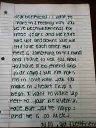 Guy Friend Sweet Letter My Best Friend Letter