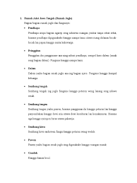Karena bubungannya yang tinggi dan terbuat dari bahan alam, rumah joglo menjadi terasa dingin dan sejuk. Bagian Rumah Adat Dan Fungsinya