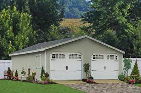 Studio shed prefab garage kits are available in sizes from 14'x18' up to 16'x34'. Prefab Car Garages Two Three And Four Cars See Prices