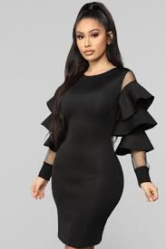 Statement To Make Dress Black Dresses Fashion Nova