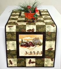 For Joyce Only Christmas Quilted Table Runner Farmhouse Quilted Table Runners Christmas Table Quilts Christmas Table Runner Pattern