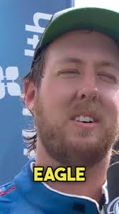 He was rippin' around Daytona like a bald eagle. Cleetus McFarland gave  Kaitlyn Vincie one of the greatest #NASCAR interviews ever., Presented by  EchoPark Automotive