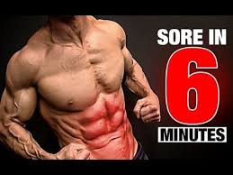 Abs Workout Sore In 6 Minutes Youtube Core Workout Videos Abs Workout Video Ab Workout At Home