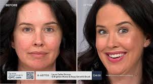 Laura Geller Bronze & Brighten Home & Away Set with Brush