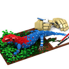 Lego Ideas Your Build In The World Famous Lego House Nature Lizard Lego Animals Lego Friends Cool Lego