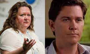 She became the world's wealthiest woman in 2012. John Hancock Wants To Throw Mother Gina Rinehart Off The Board Of Family S Company Daily Mail Online