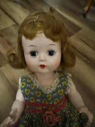 Vintage little miss Addie doll 1950s original jointed beauty