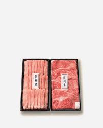 長野県産信州牛 蓼科豚 うす切りセットｓｔｓ５０ embalagens porco