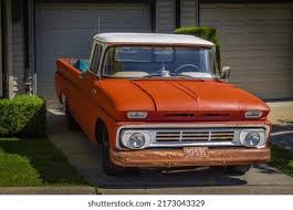 Image result for Orange 1964 Truck