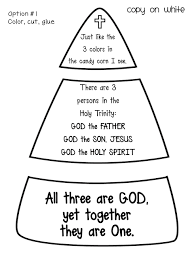 Candy corn addition coloring page. Candy Corn Trinity Coloring Pages