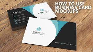 But this time it's in another desired format: How To Use Business Card Mockup In Photoshop Youtube