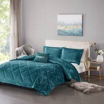Teal and grey comforter set full. Teal Yellow Gold Comforters Sets You Ll Love In 2021 Wayfair