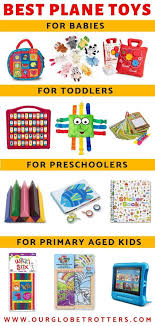 Best Travel Toys For All Age Groups Our Globetrotters In 2020 Travel Toys Flying With Kids Kids Travel Pillows