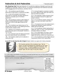 Each state has to respect the laws and court decisions of the other states. Icivics Answer Key Bill Of Rights
