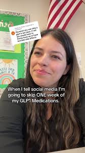 Replying to @Shelly Carpenter I have taken multiple weeks off of glp1 meds  before & I am not telling anyone to follow in my footsteps. 🤭 #glp1