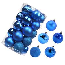Glass ball ornaments offer an elegant and modern touch to any christmas tree. 25pcs Christmas Balls Ornaments Various Sizes Shatterproof Ornaments Balls For Holiday Wedding Party Decoration Buy Online In Andorra At Andorra Desertcart Com Productid 235177607