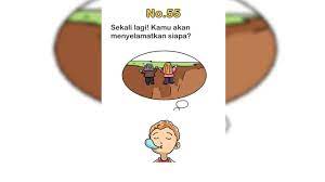Seperti yang sudah kita ketahui, game brain out ini sedang populer dimainkan pada saat ini. Brain Out Level 55 Sekali Lagi Kamu Akan Menyelamatkan Siapa 2020 Youtube