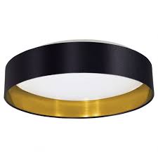 4.3 out of 5 stars 3. 31622 Maserlo Led Ceiling Light White Black Gold Shade